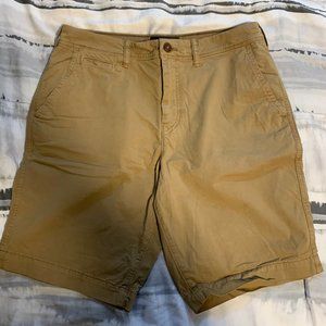 American Eagle Next Level Flex Khaki Shorts - New